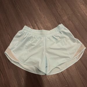 Size 8, 4” inseam, barely worn